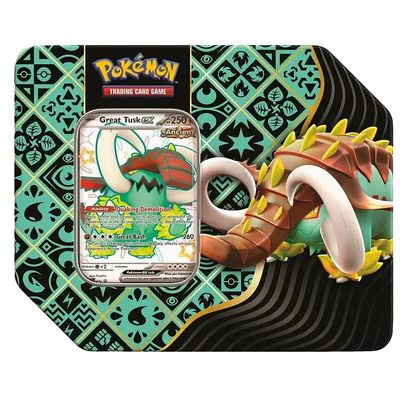 Paldean Fates Tin (USA Version) PokéLotas