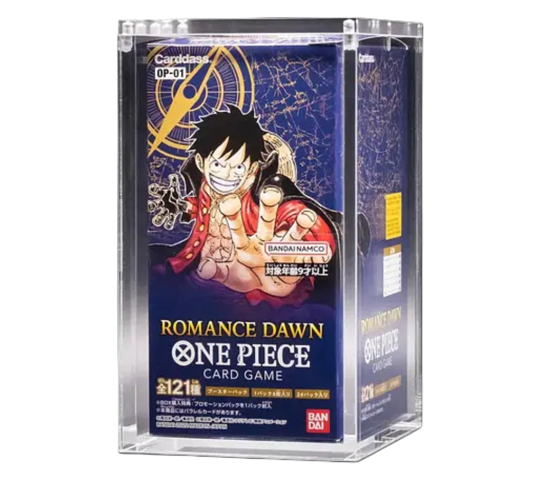 Caixa Acrílica - One Piece Booster Box Old Japanese PokéLotas
