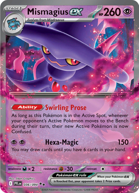 Mismagius ex (PFL 036) PokéLotas