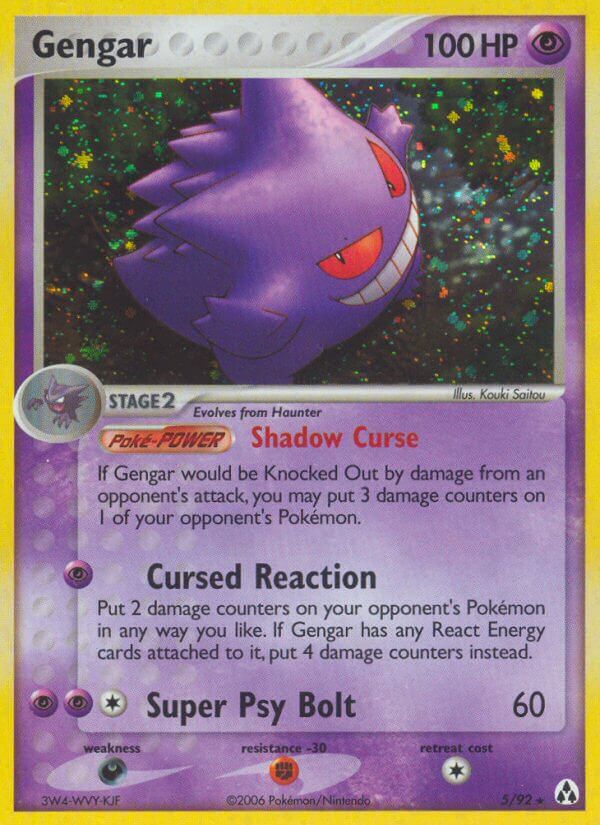 Gengar (LM 5) Portugues PokéLotas