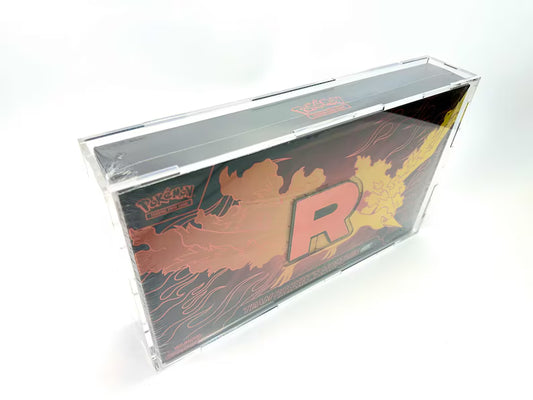 Caixa Acrílica - Team Rocket's Moltres ex UPC PokéLotas