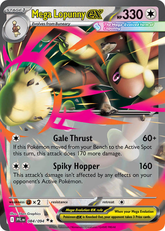Mega Lopunny ex (PFL 084) PokéLotas