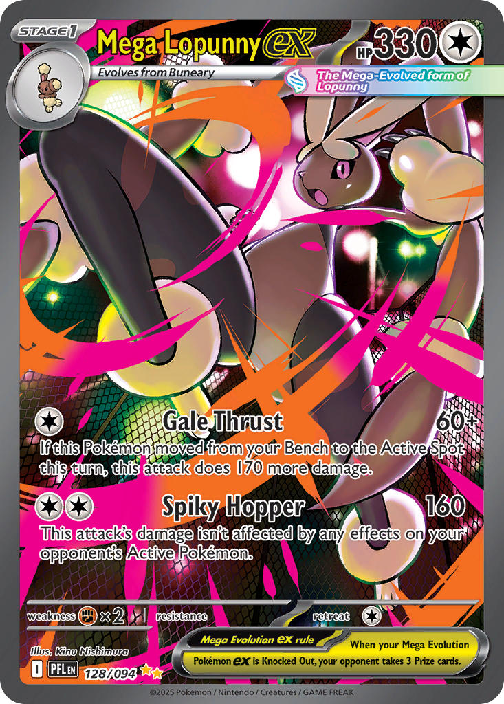 Mega Lopunny ex (PFL 128) PokéLotas