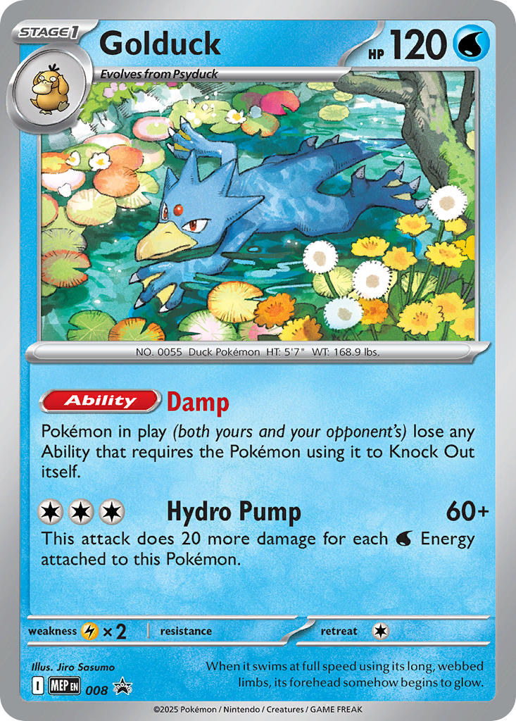 Golduck (MEP 008) PokéLotas