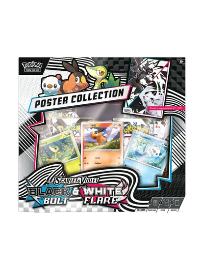 Black Bolt & White Flare: Unova Poster Collection PokéLotas
