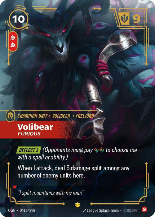 Volibear, Furious (V.2 - Showcase) (Chinese) PokéLotas