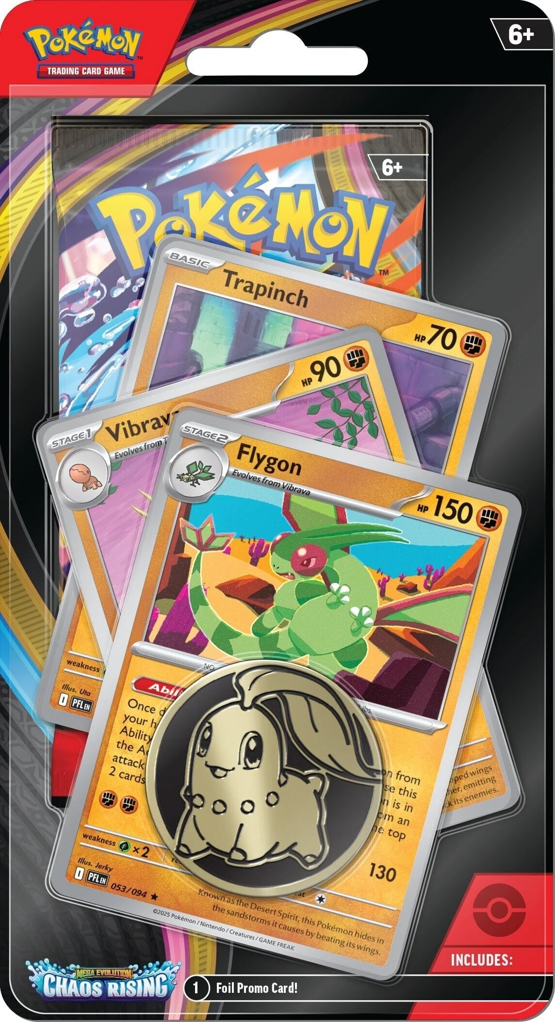 Chaos Rising Premium Checklane Blister PokéLotas