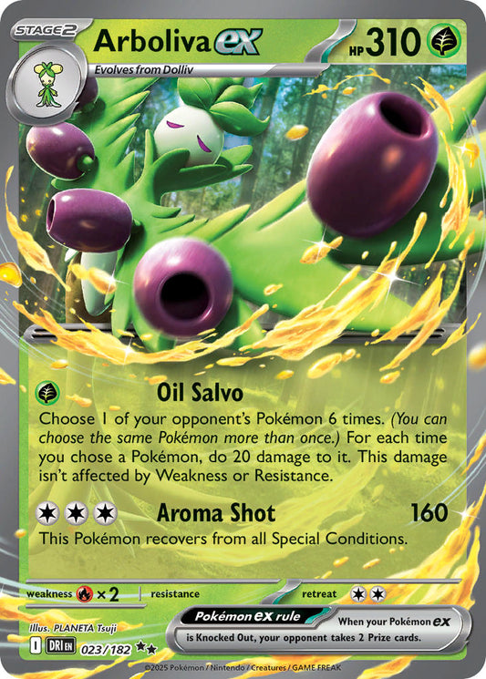 Arboliva ex (DRI 023 PokéLotas