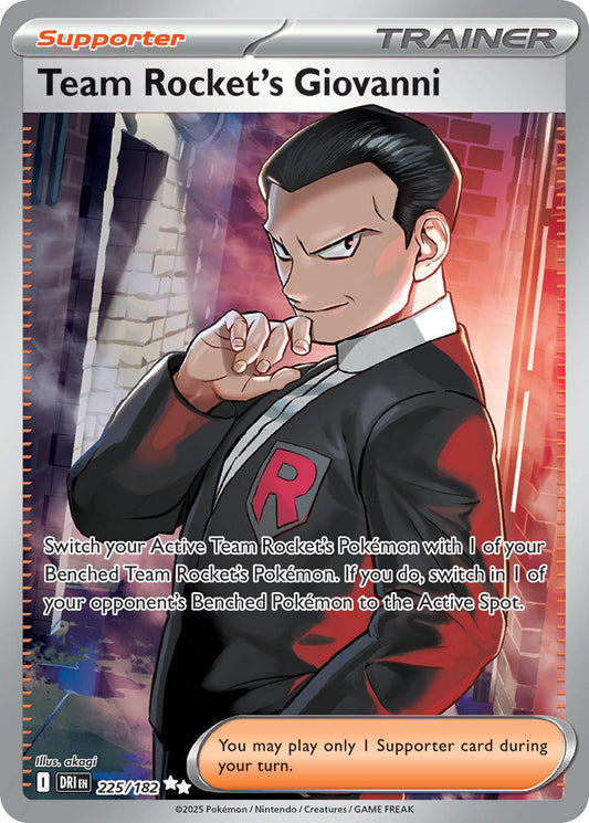 Team Rocket's Giovanni (DRI 225) PokéLotas