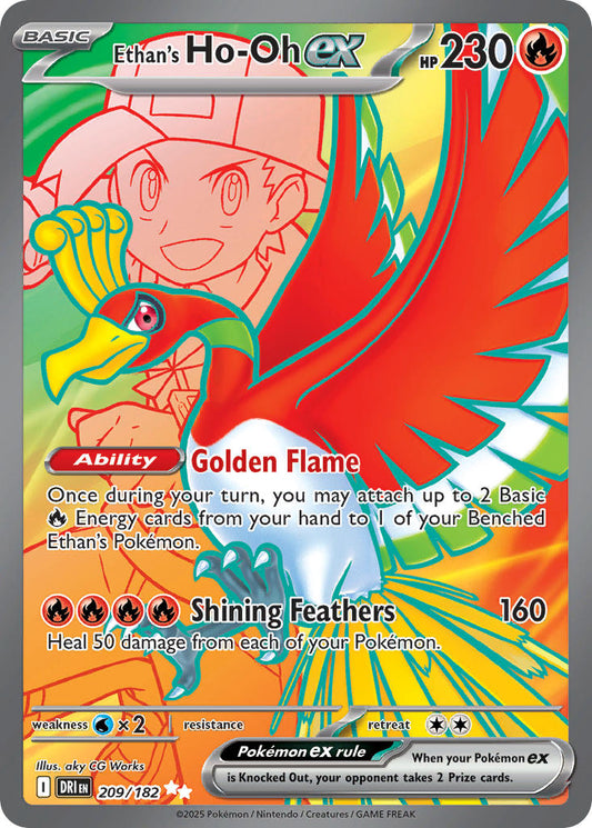 Ethan's Ho-Oh ex (DRI 209) PokéLotas
