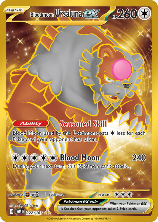 Bloodmoon Ursaluna ex (TWM 222) PokéLotas
