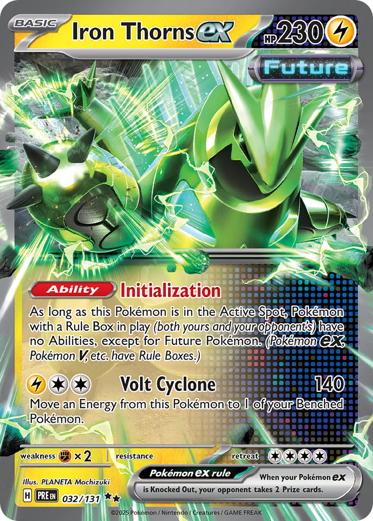 Iron Thorns ex (PRE 032) PokéLotas
