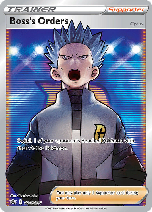 Boss's Orders - Cyrus (SWSH 251) PokéLotas