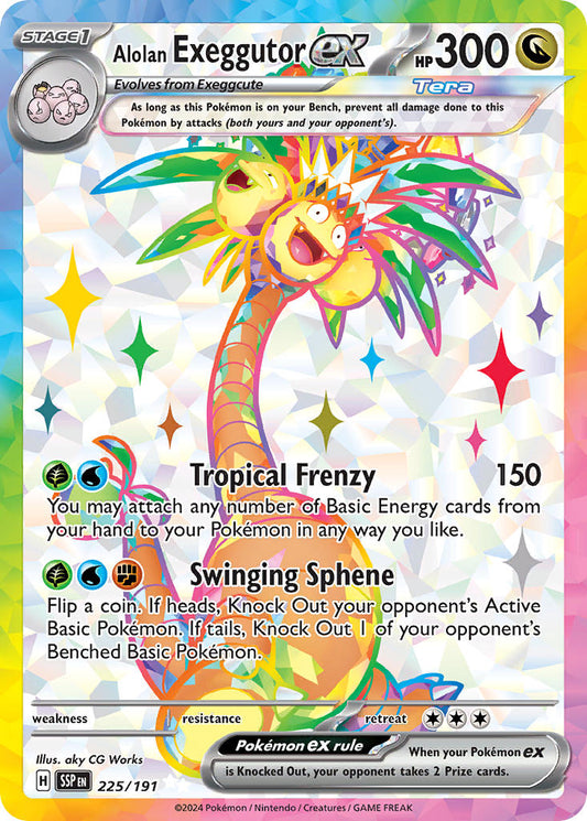 Alolan Exeggutor ex (SSP 225) PokéLotas