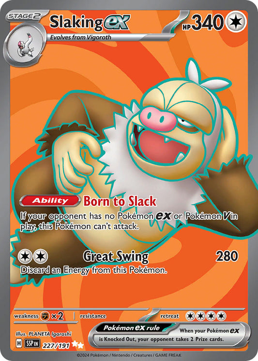 Slaking ex (SSP 227) Spanish PokéLotas