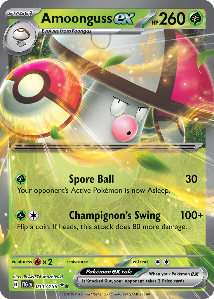 Amoonguss ex (JTG 011) PokéLotas