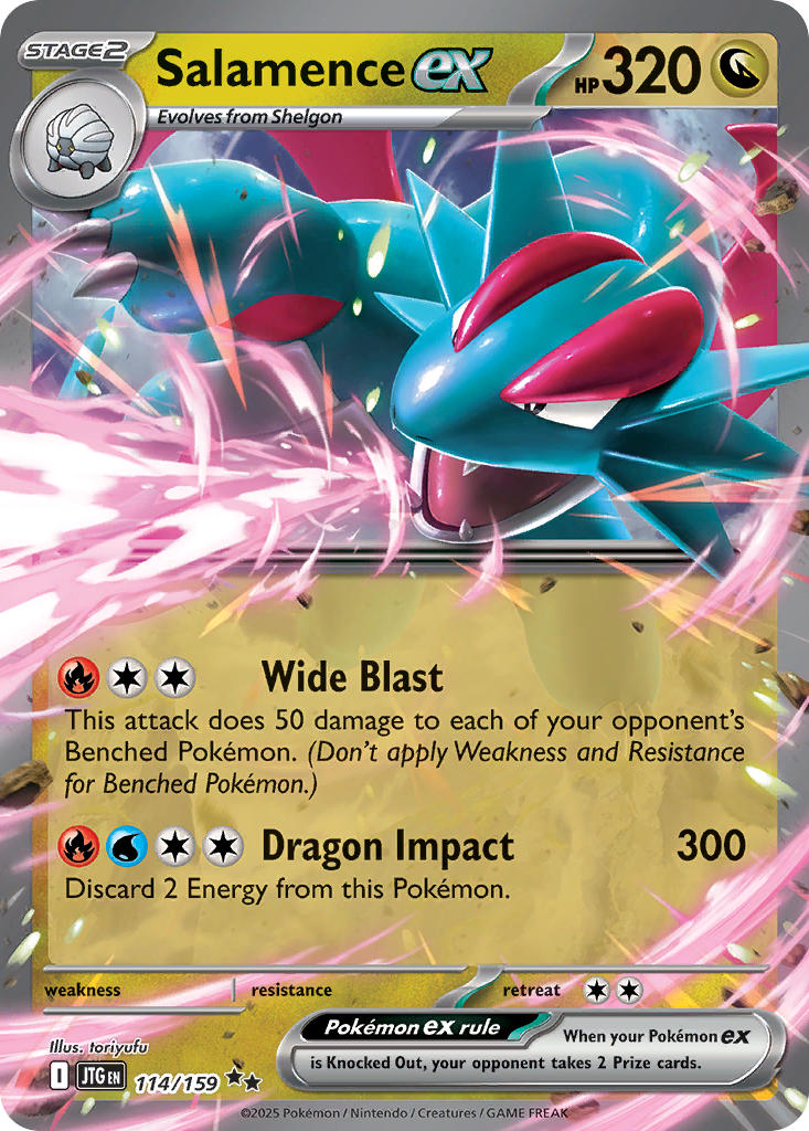 Salamence ex (JTG 114)