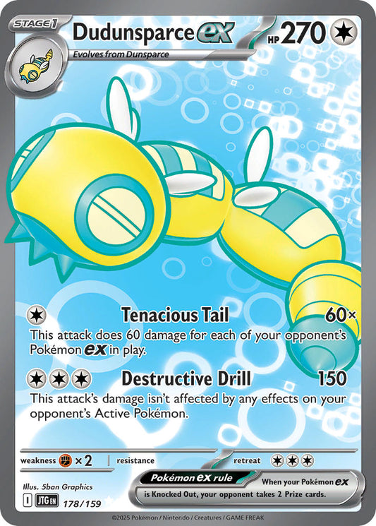 Dudunsparce ex (JTG 178) PokéLotas