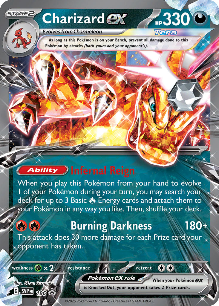 Charizard ex (SVP 196) PokéLotas