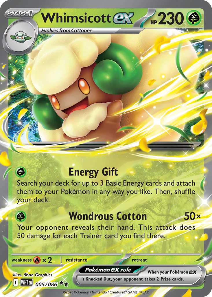 Whimsicott ex (WHT 005) Espanhol