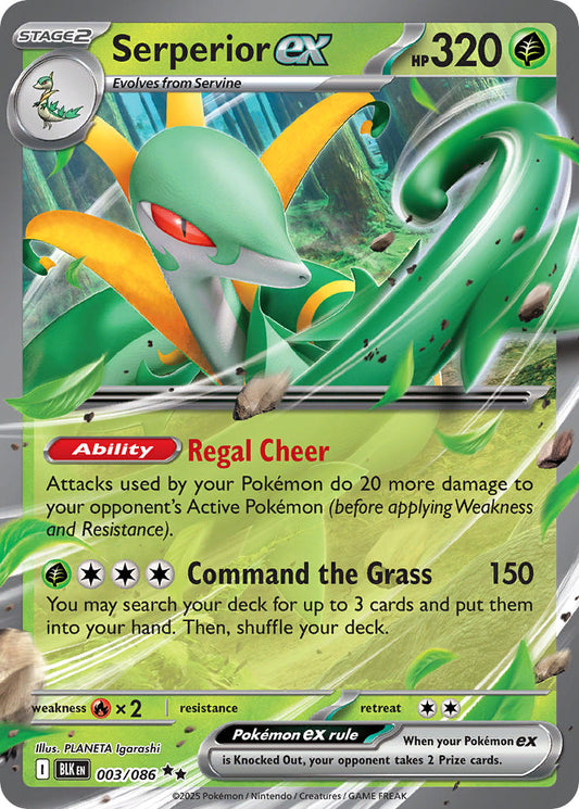 Serperior ex (BLK 003) PokéLotas