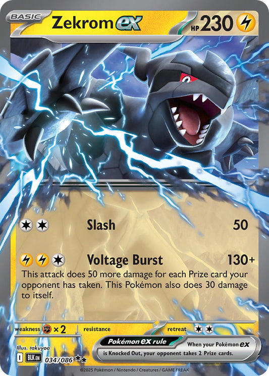 Zekrom ex (BLK 034) PokéLotas
