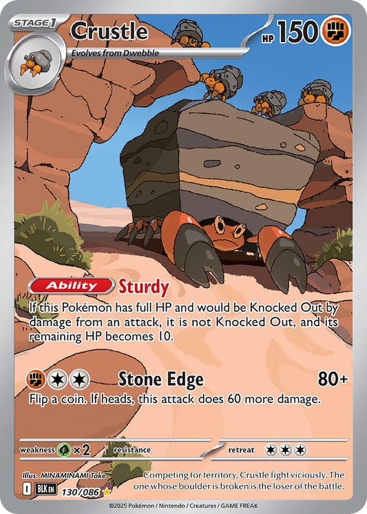 Crustle (BLK 130) PokéLotas