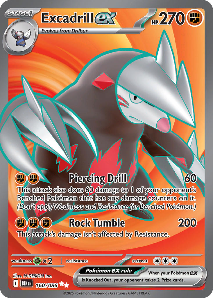 Excadrill ex (BLK 160) PokéLotas